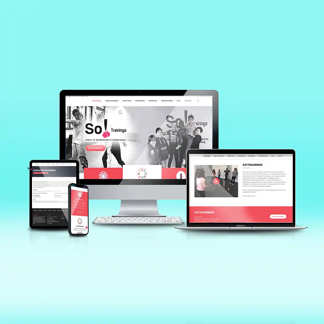 webdesign projekte – responsive webdesign beispiel